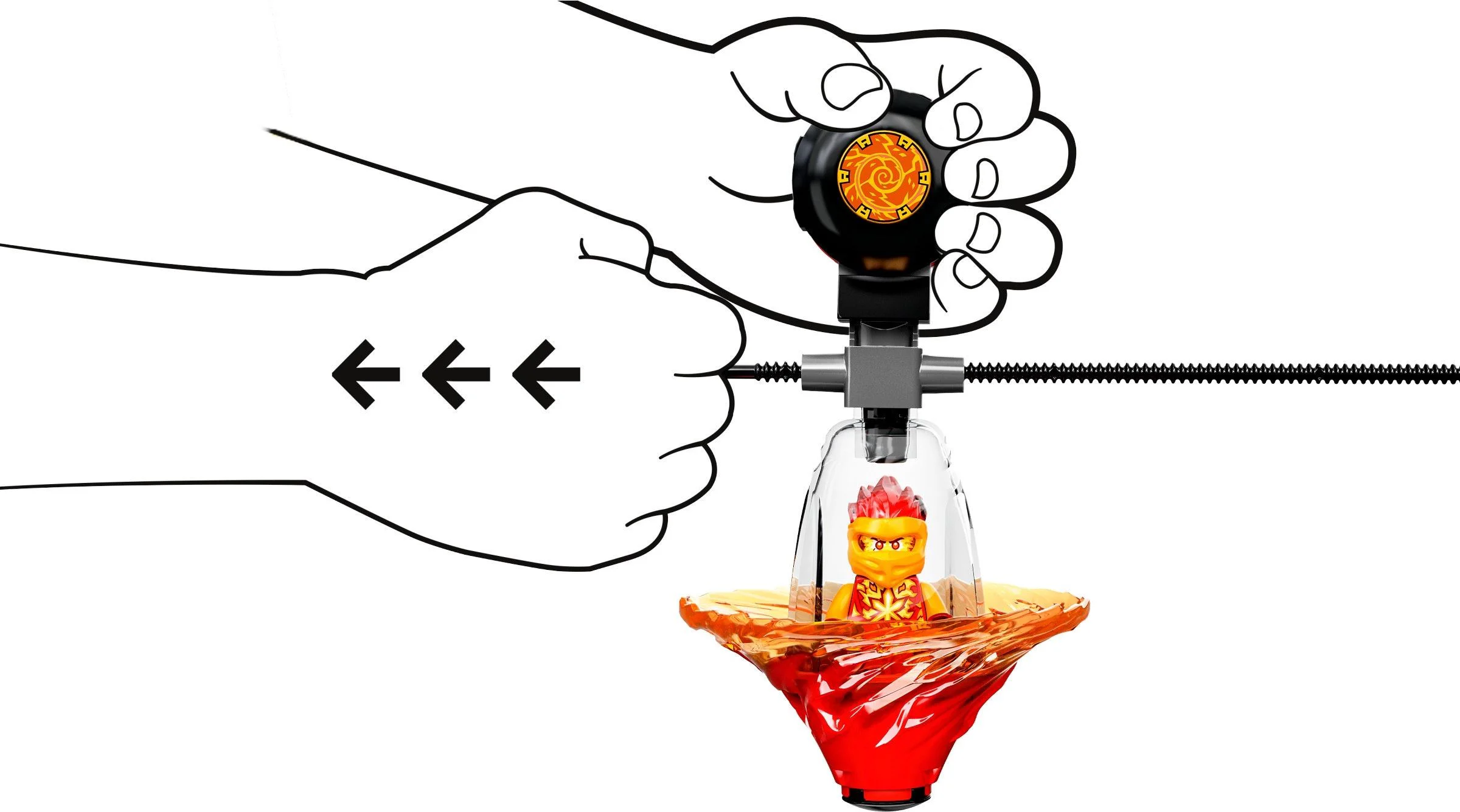 Kay's cyclone ninja training 乐高 LEGO 70688 image 5