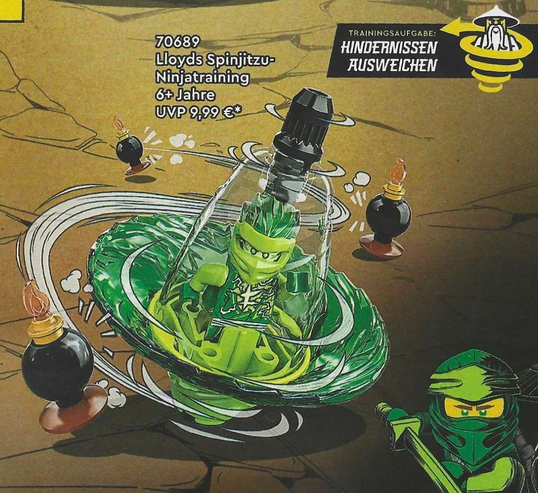 Lloyd's cyclone ninja training 乐高 LEGO 70689 image 1