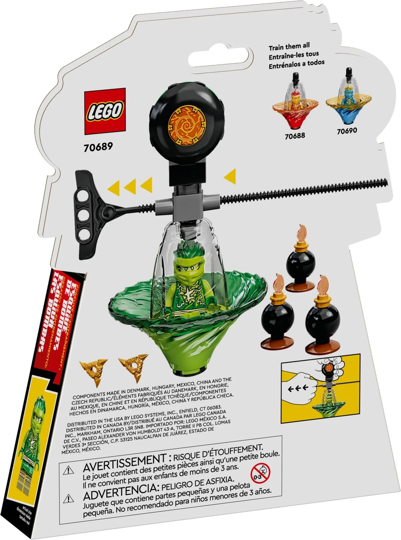 Lloyd's cyclone ninja training 乐高 LEGO 70689 image 2