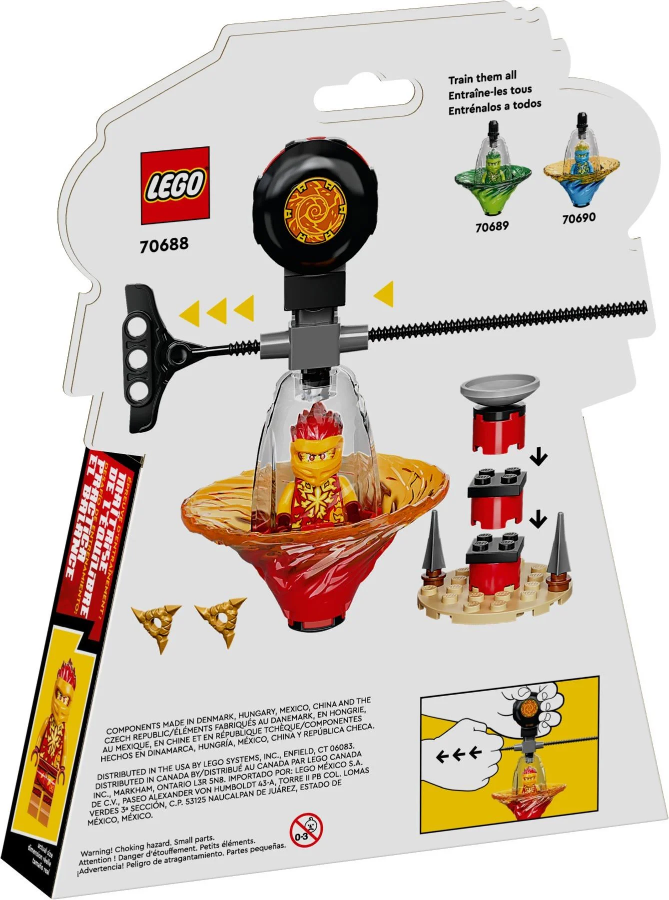 Kay's cyclone ninja training 乐高 LEGO 70688 image 7