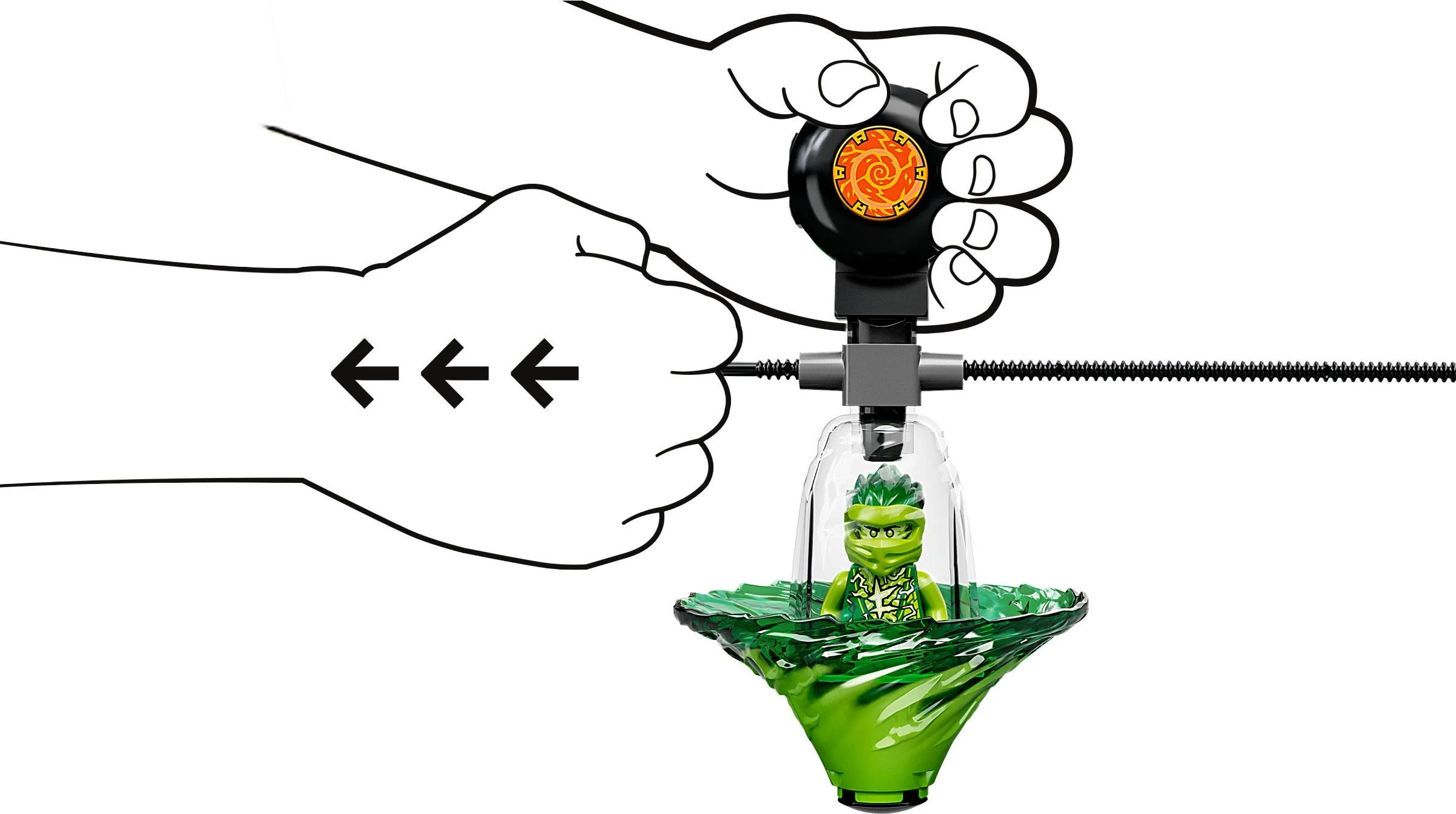 Lloyd's cyclone ninja training 乐高 LEGO 70689 image 6
