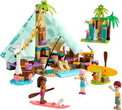 Good friend: Beach camping