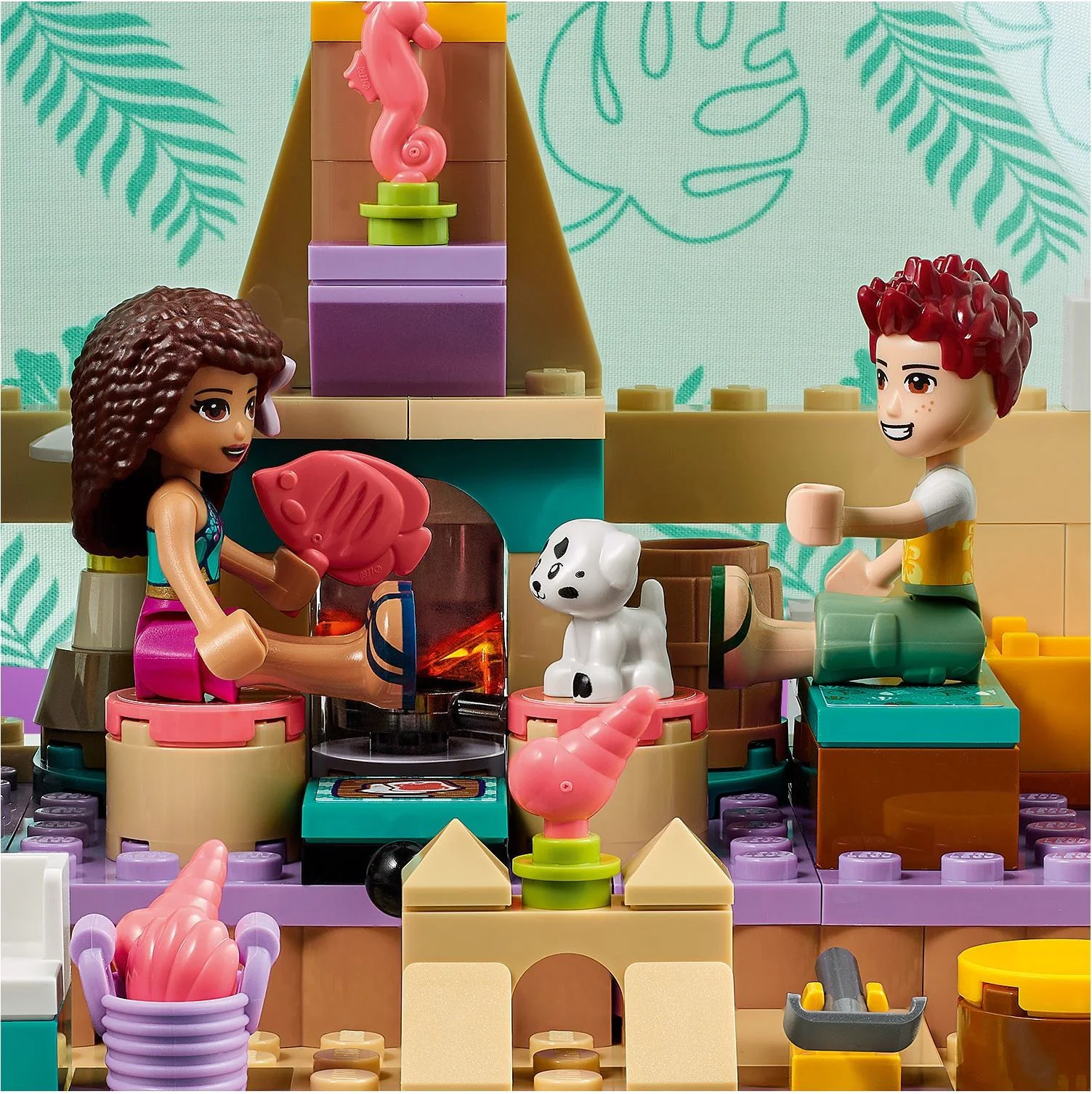 Good friend: Beach camping 乐高 LEGO 41700 image 1