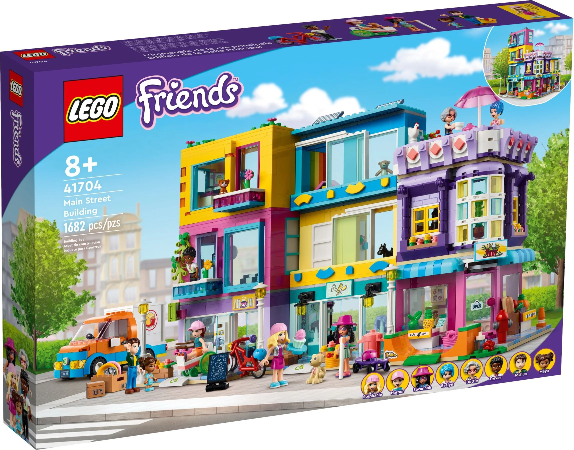 Good friend: Creative and luxurious street view 乐高 LEGO 41704 image 2
