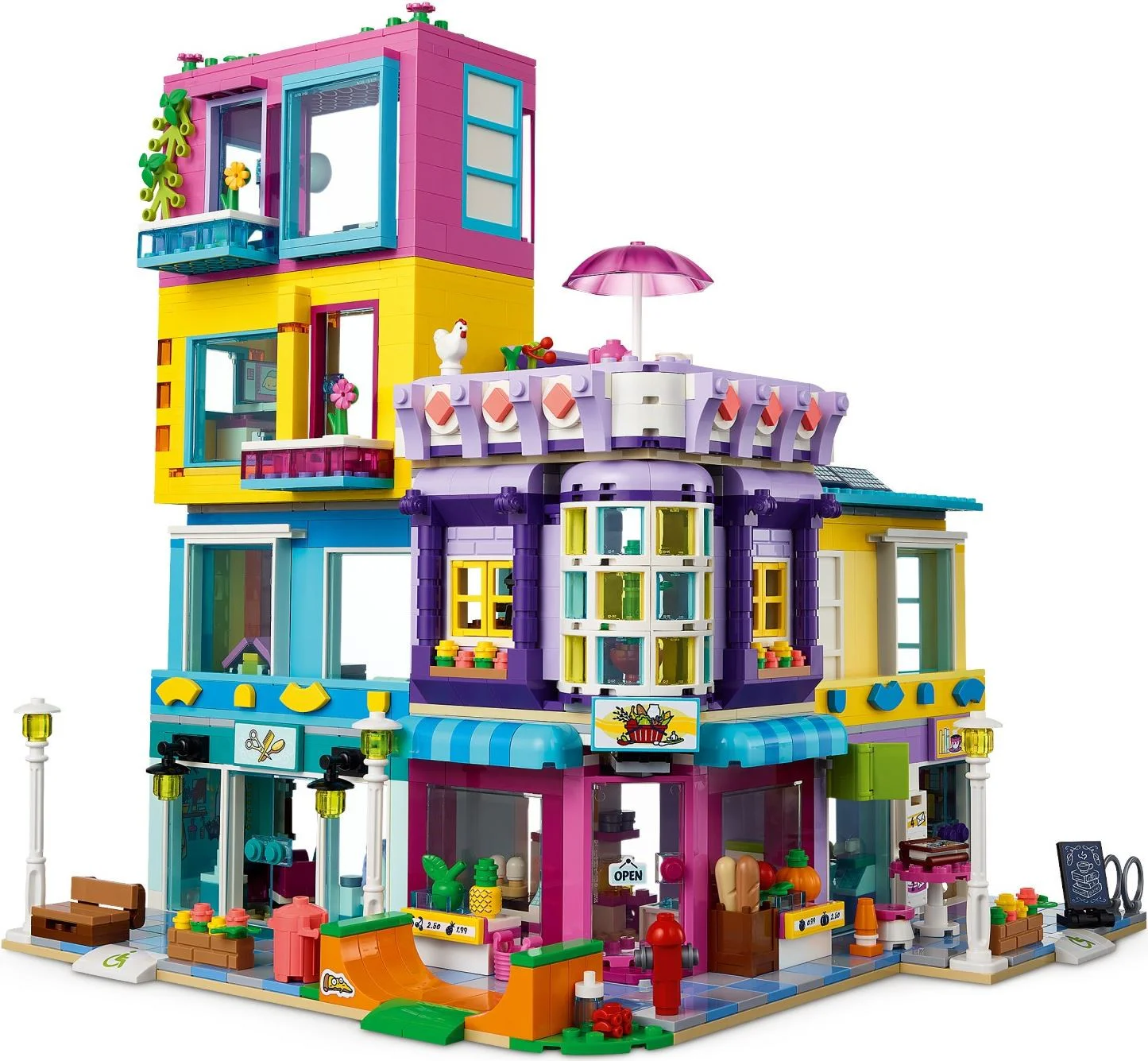 Good friend: Creative and luxurious street view 乐高 LEGO 41704 image 7