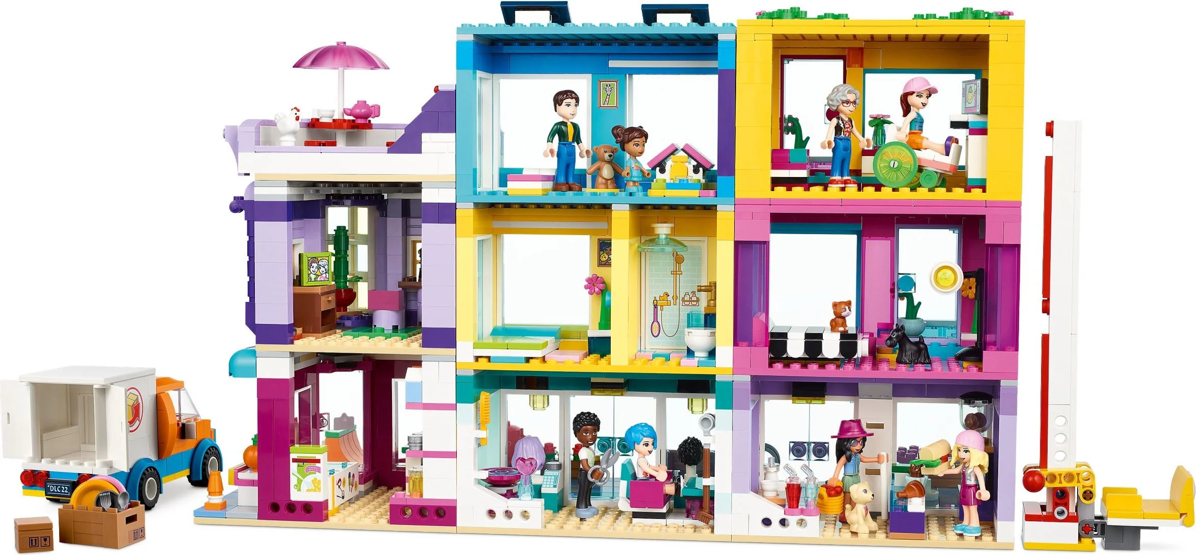 Good friend: Creative and luxurious street view 乐高 LEGO 41704 image 8