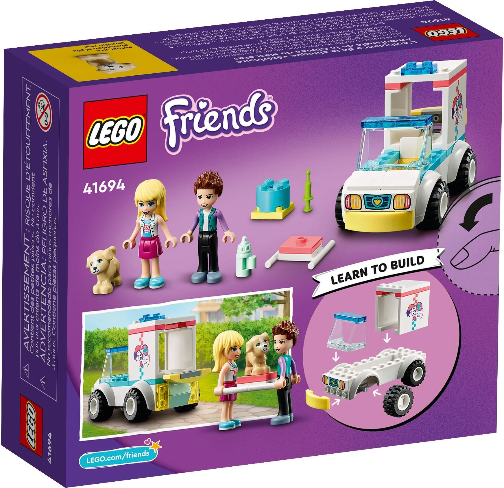 Good friend: Pet clinic ambulance 乐高 LEGO 41694 image 5