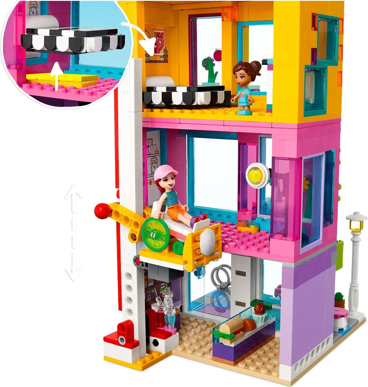 Good friend: Creative and luxurious street view 乐高 LEGO 41704 image 10