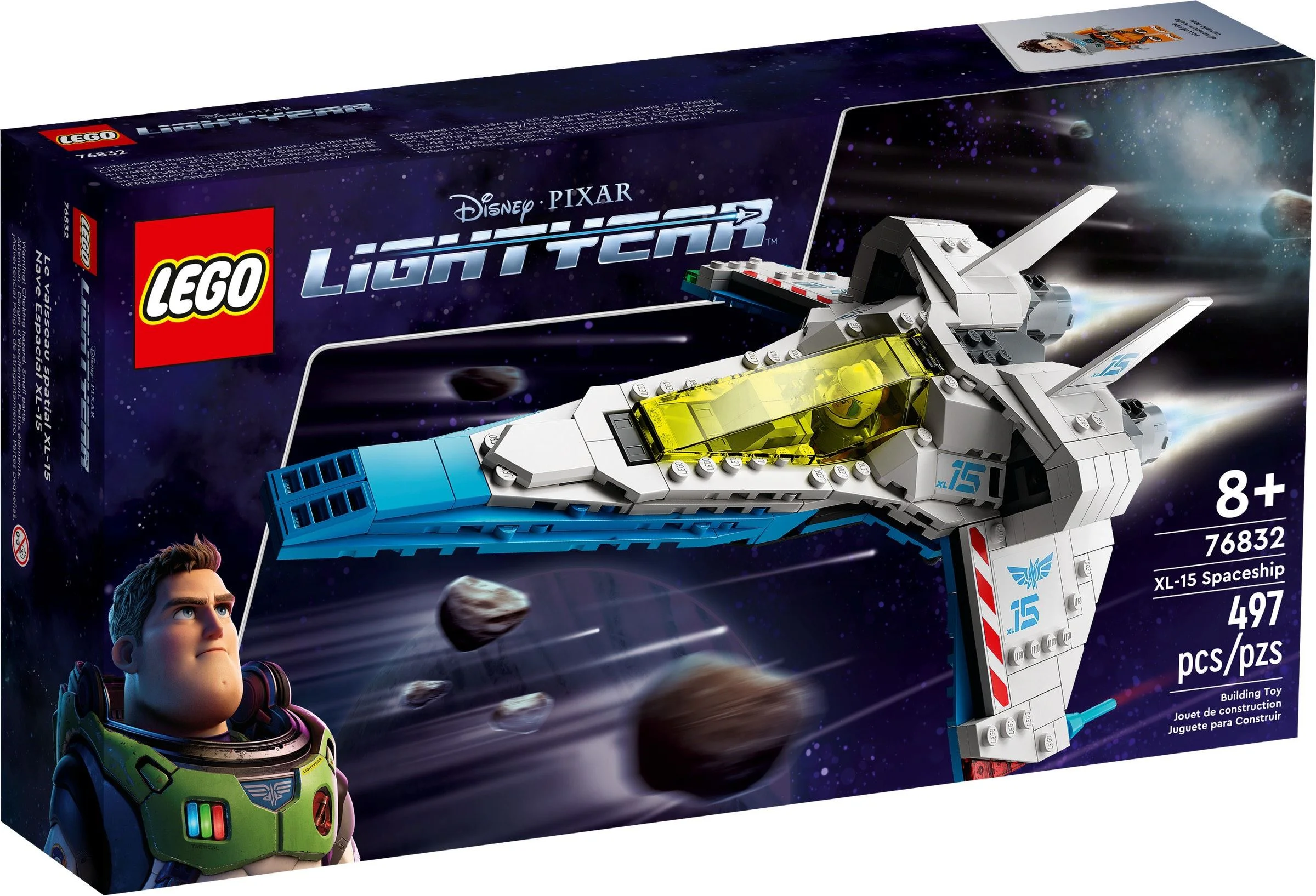 LIGHT YEARS: XL-15 SPACESHIP 乐高 LEGO 76832 image 1