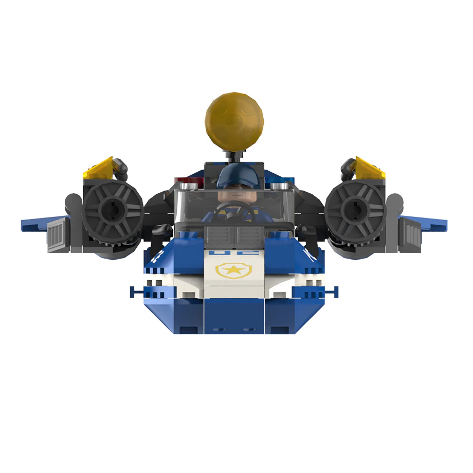 Pioneers: Hurricane Police Boat 佳奇积木 JAKI JK9127 image 3