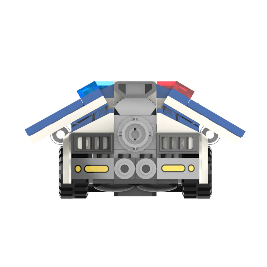 Pioneer Guard: Thunderbolt Car 佳奇积木 JAKI JK9129 image 3