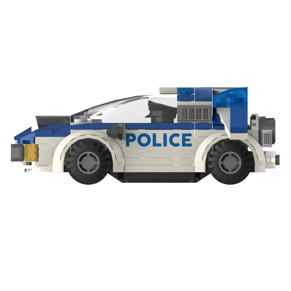 Pioneer Guard: Thunderbolt Car 佳奇积木 JAKI JK9129 image 4