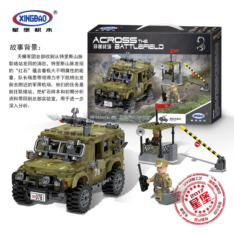 Crossing the battlefield: the Ryan jeep 星堡 XINGBAO XB-06012 image 3