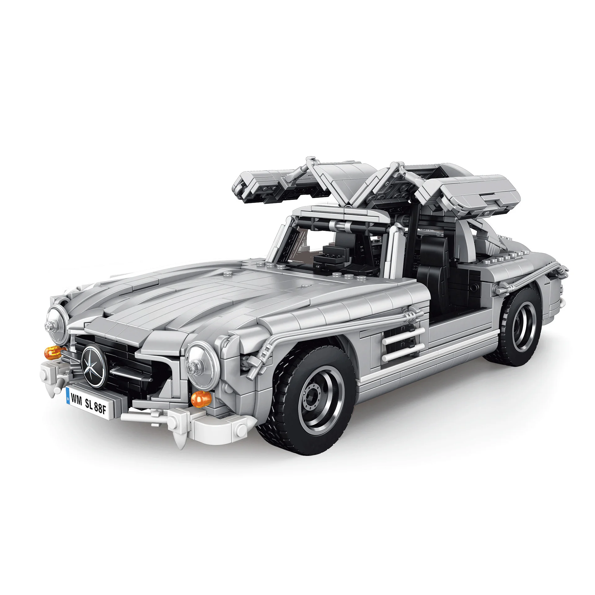 Mercedes-Benz 300SL 其宇积木KIYUI 10002 image 3