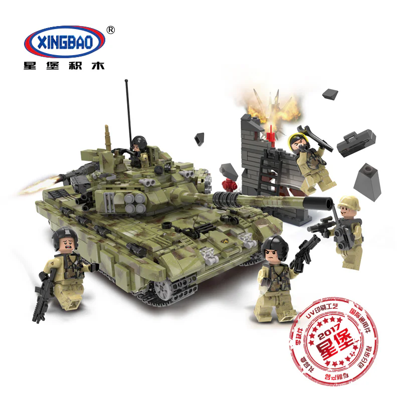 Crossing the battlefield: Scorpion Tiger Tank 星堡 XINGBAO XB-06015