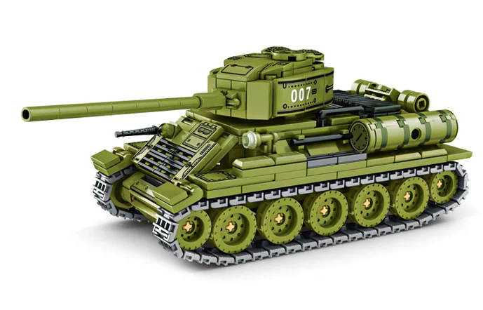 T-34 TANKS 乐毅积木 66007 image 1