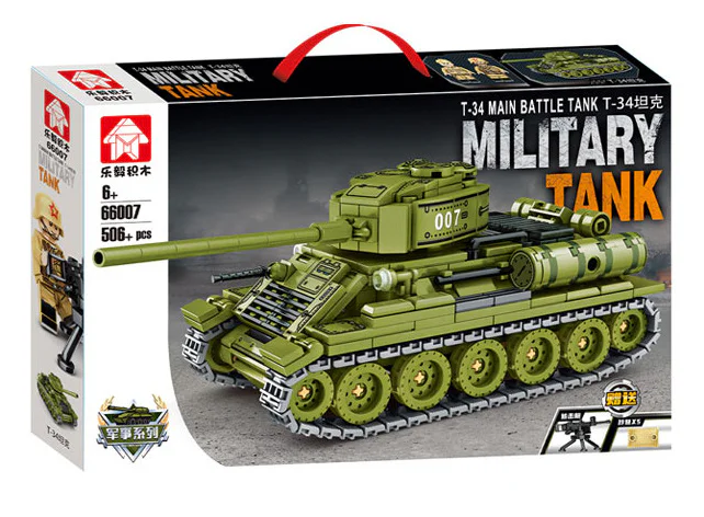 T-34 TANKS 乐毅积木 66007 image 2