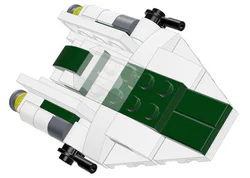 Revolutionary Army A Wing Interstellar Fighter Jet