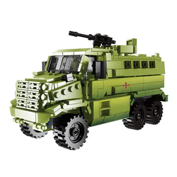 Crossing the battlefield: transport truck