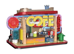 The corner of Cyber Street: Café