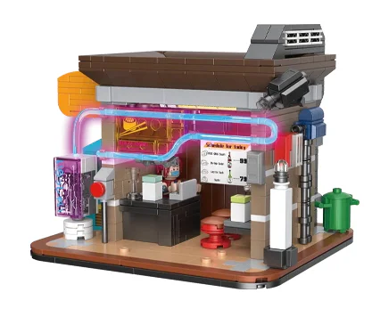 Saber corner: Sushi shop 迪库 DECOOL/酷小砖 BrickCool KS002