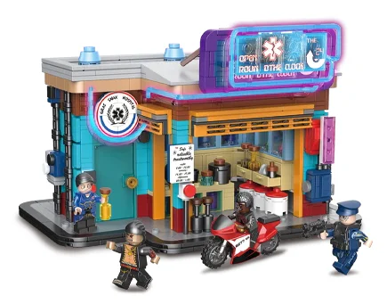 The corner of Saber: The pharmacy 迪库 DECOOL/酷小砖 BrickCool KS004