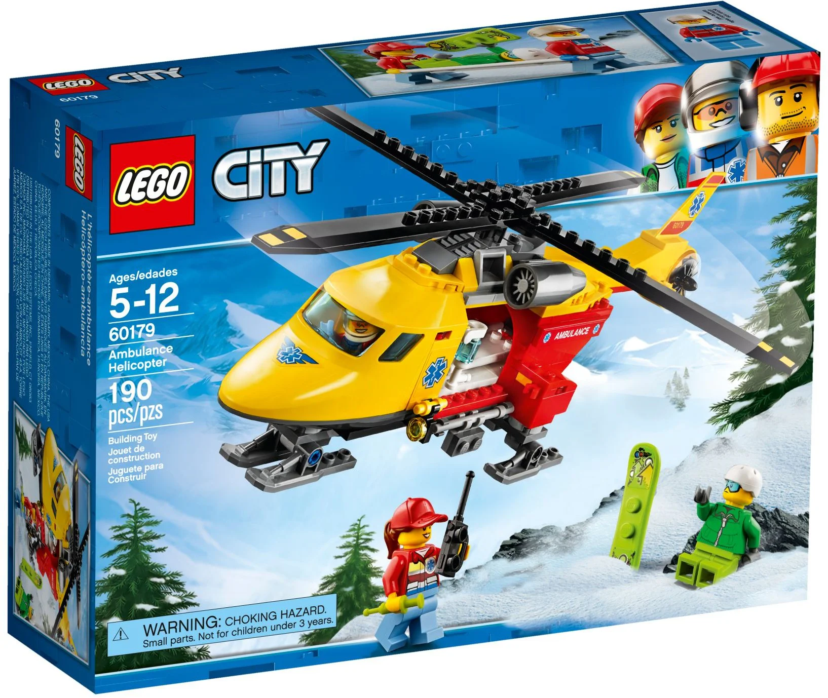 Emergency Helicopter Rescue 乐高 LEGO 60179 image 1