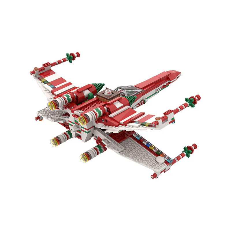 CHRISTMAS X WING MOC-53183 image 4