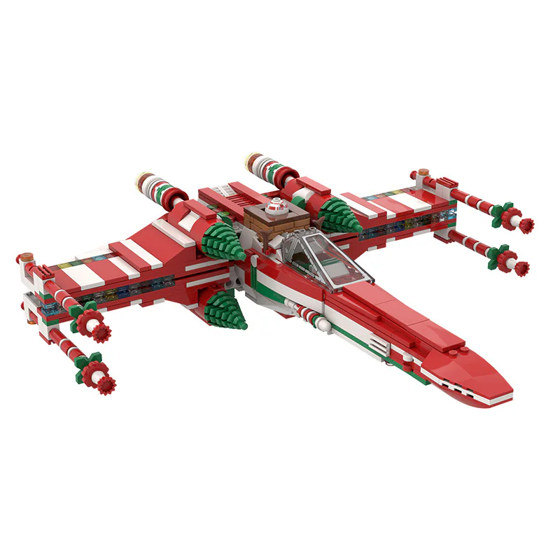 CHRISTMAS X WING MOC-53183 image 5