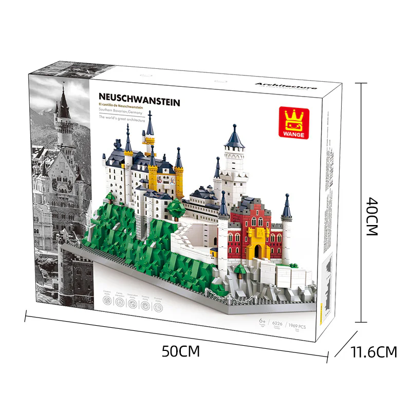 New Swan Fort, Bavaria, Germany 万格 WANGE/乐博士 Dr.Luck 6226 image 1