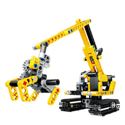 Grab the excavator