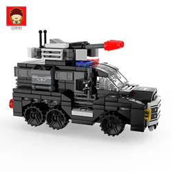 Special Police Bomb Disposal Vehicle 16-Combination Set