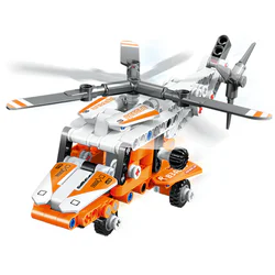 Rescue helicopter.