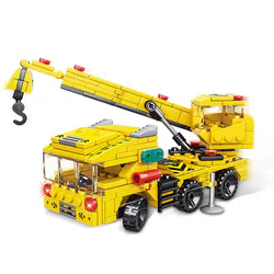Urban construction team: engineering crane 16