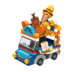 Three Squirrel's Squirrel Town: Squirrel Snow Ice Cream Truck