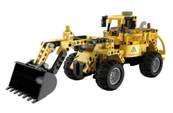 Wheeled loader & bulldozer