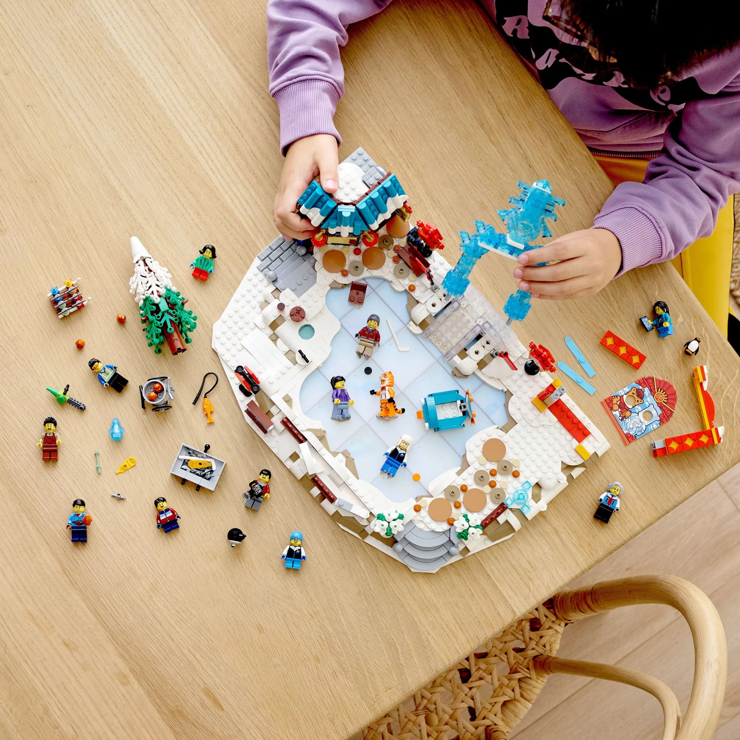 New Spring on Ice 乐高 LEGO 80109 image 4
