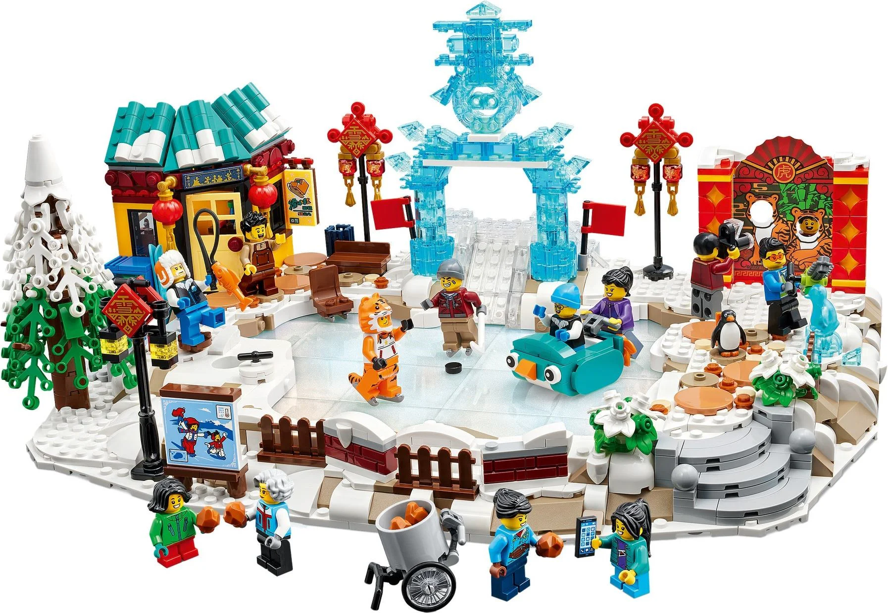 New Spring on Ice 乐高 LEGO 80109 image 8