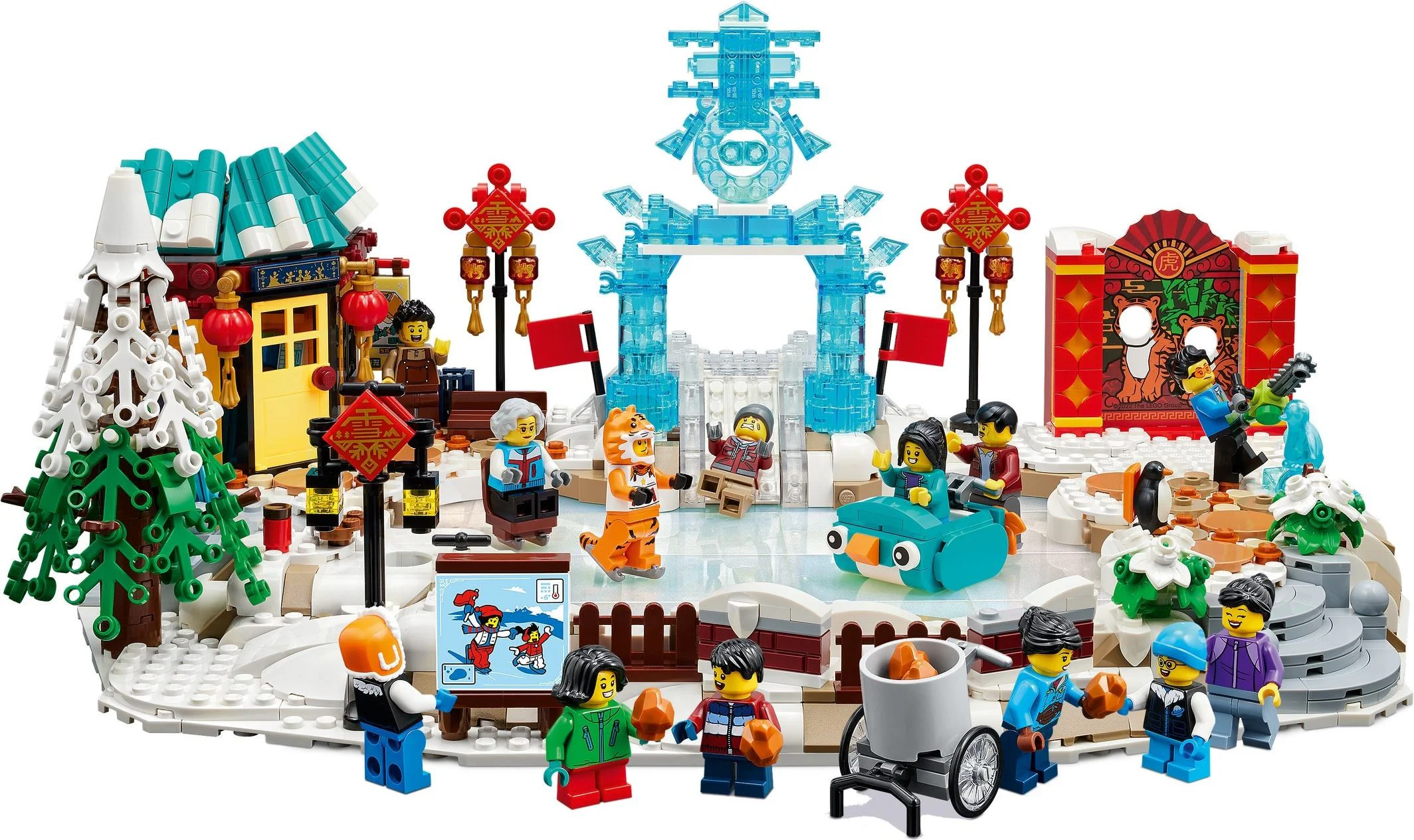 New Spring on Ice 乐高 LEGO 80109 image 10