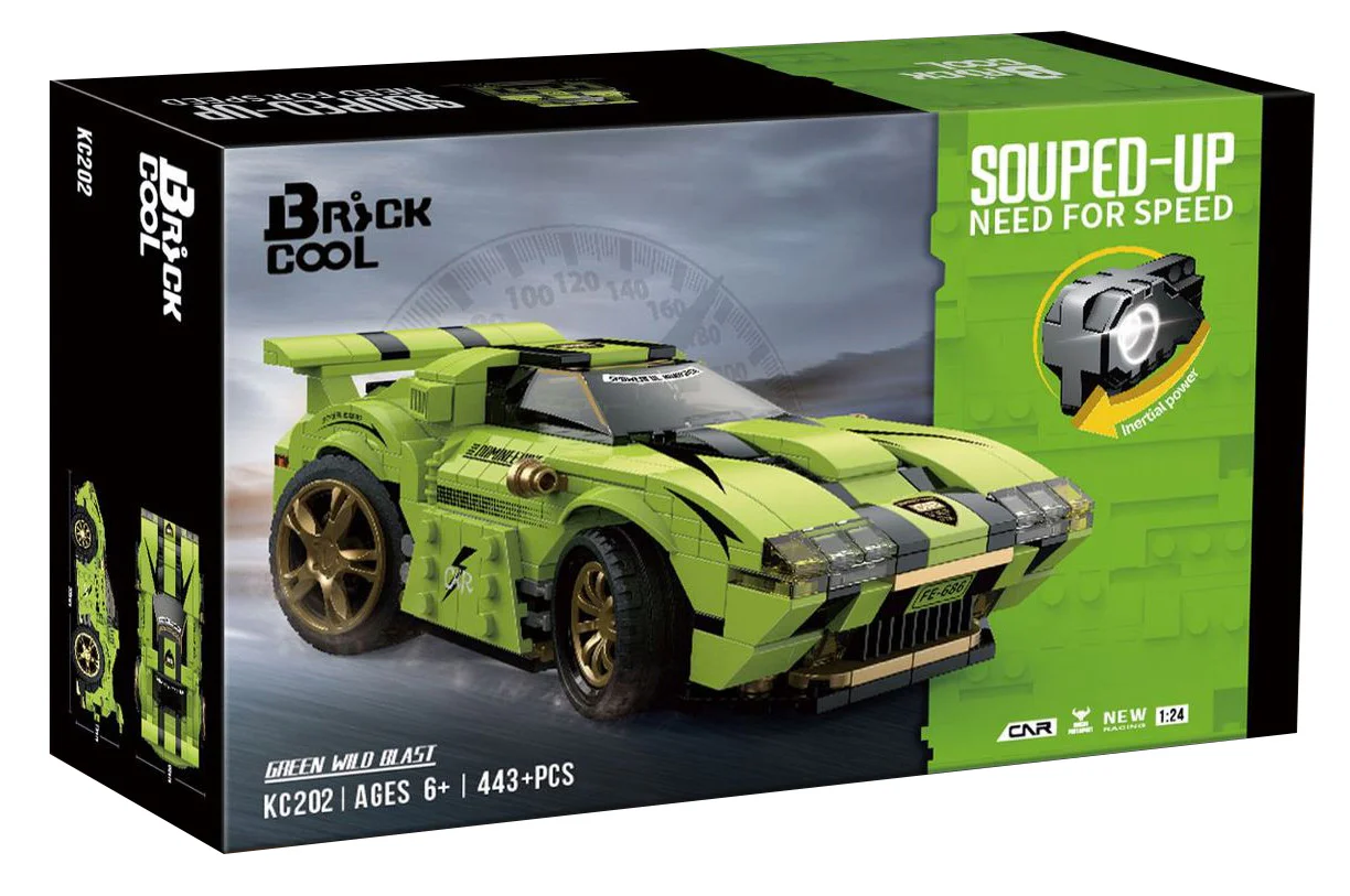 Demolition: Green wind 迪库 DECOOL/酷小砖 BrickCool KC202