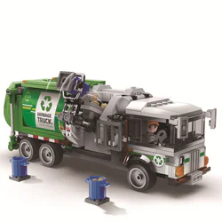 City Automated Waste Collection Vehicle