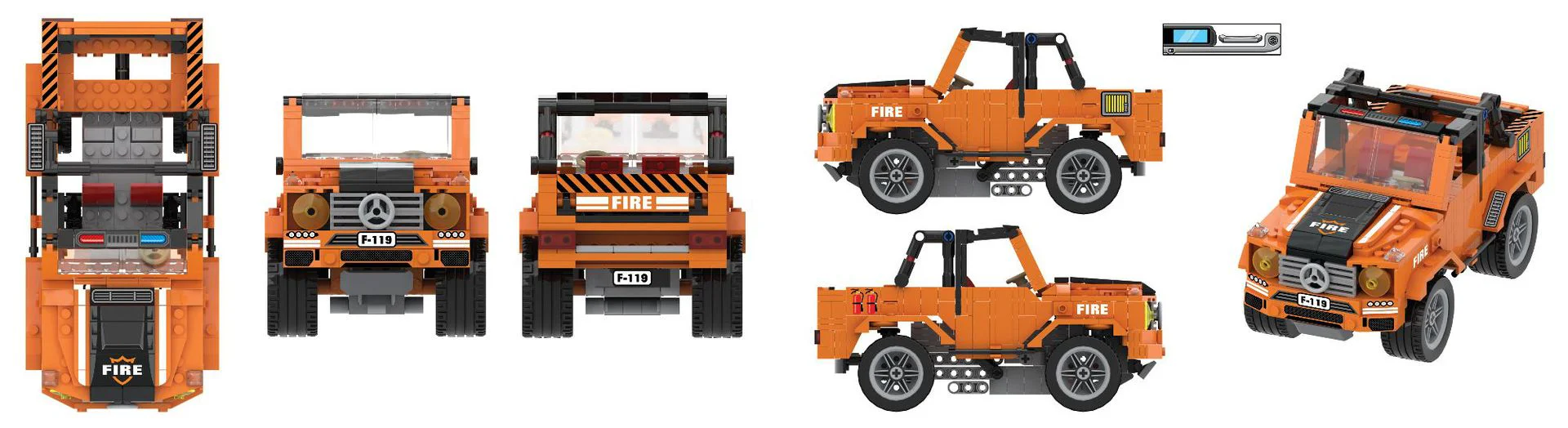 Coding Big G Car 恺宇 KAIYU K96110 image 5