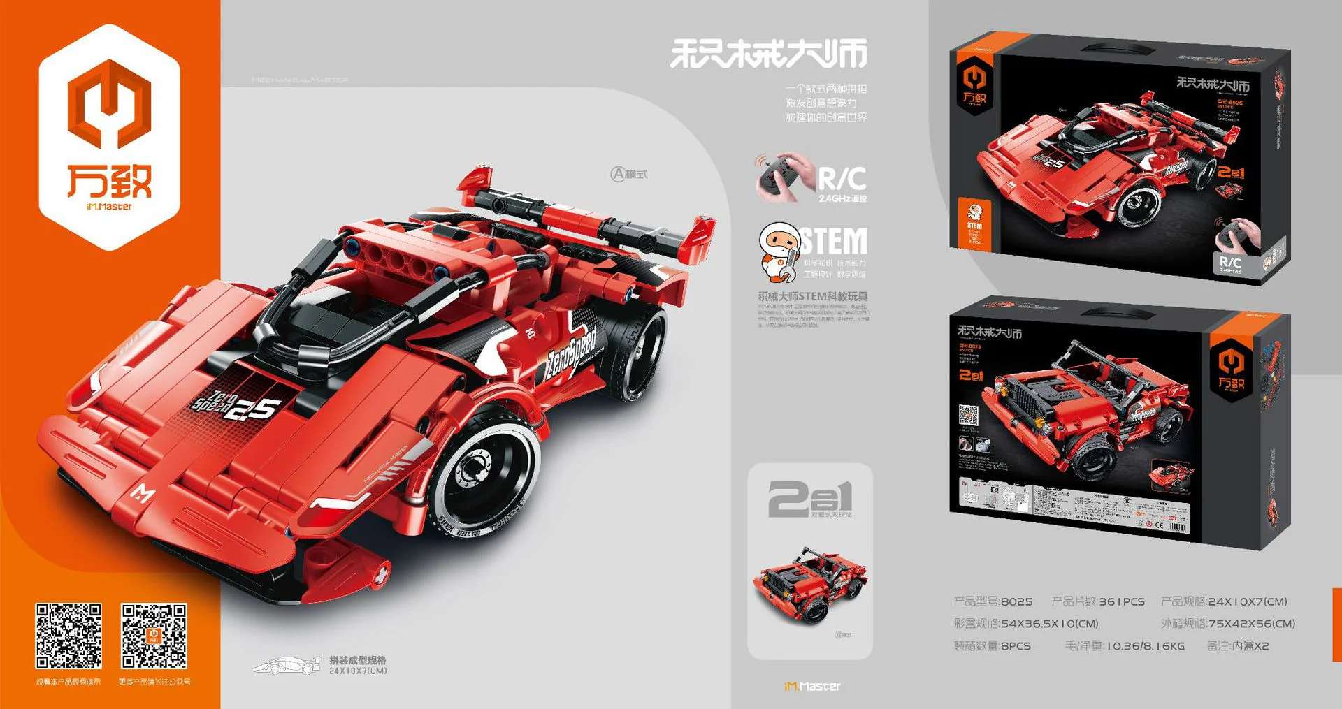 Master of Armaments: Red Runner 万致 IM.Master 8025 image 1