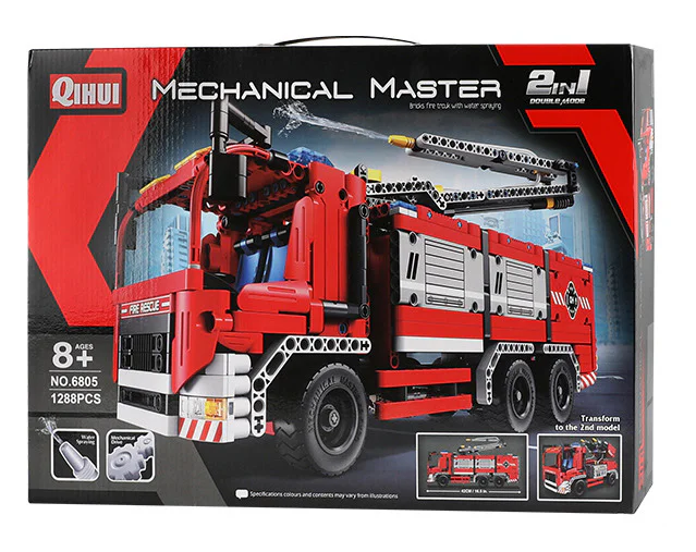 Master Craftsman: Fire Engine with Water Cannon 万致 IM.Master 6805 image 4