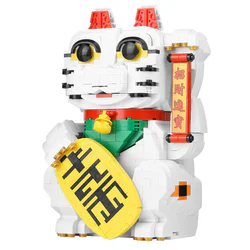 Adorable Pet Brick Cat Attracts Wealth Cat