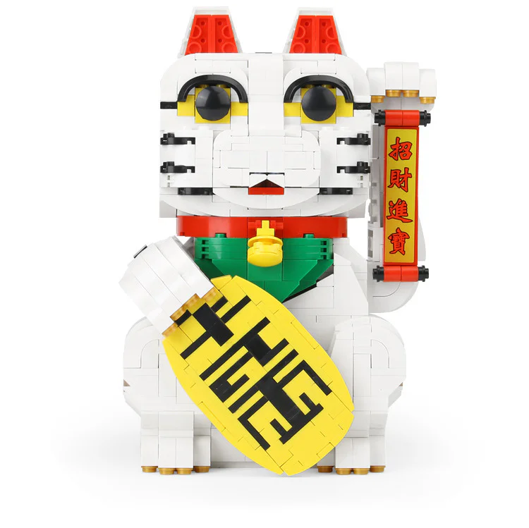 Adorable Pet Brick Cat Attracts Wealth Cat 澳可 AchKo 10002 image 1