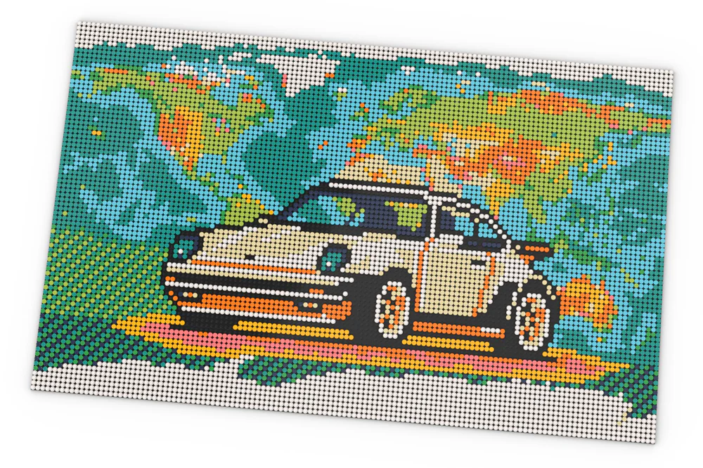 Porsche World Tour pixels (within 31203) MOC-79000
