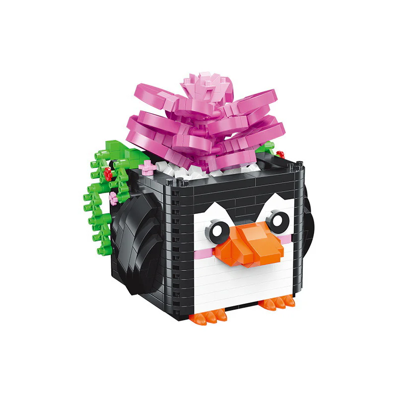 Multi meat botanical garden: Penguin Snow Angel 魔域积木 MOYUBLOCK MY97036