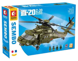 Straight-20 helicopter gunships