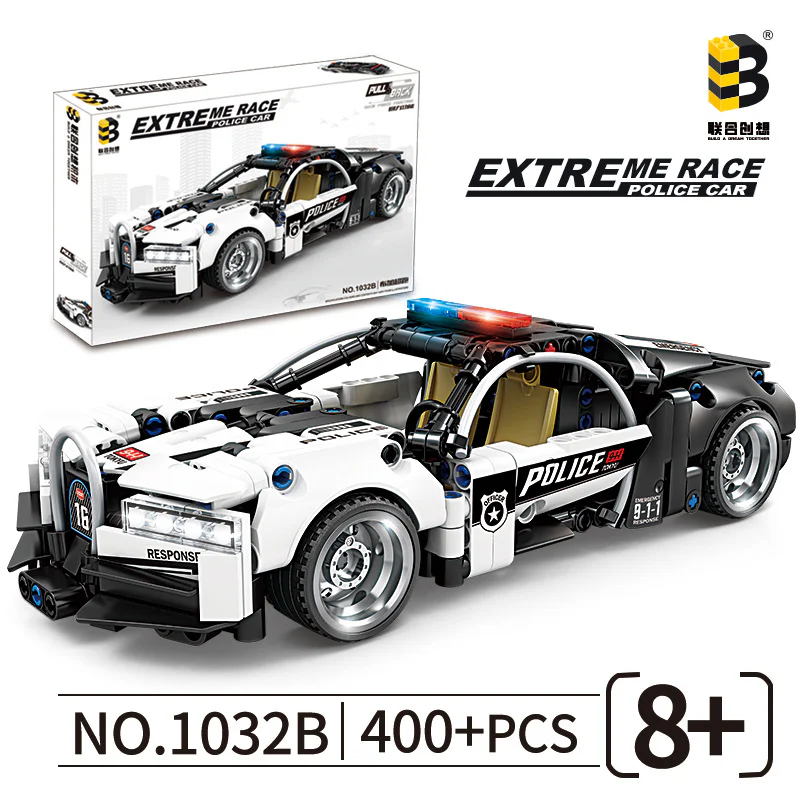 Buggy Diablo police car speed machine 联合创想/B牌 1032B image 1
